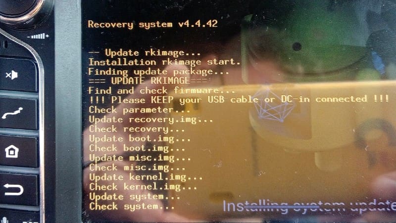 update recovery android